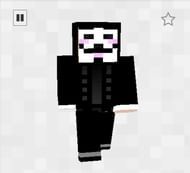 Anonymous skin (Image via SkinsMC)